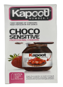 کاندوم شکلاتی حساس Choco Sensitive کاپوت (12 عددی)