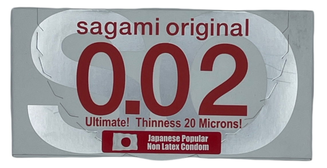 کاندوم پلی اورتان 20 میکرون سایز نرمال ساگامی (2 عددی)