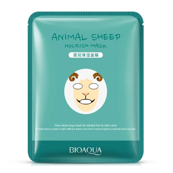 ماسک ورقی بیوآکوا مدل Animal Sheep