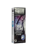 کاندوم تاخیری کاپوت مدل Black delay (12 عددی)